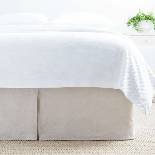 Lush Linen Bed Skirt | Birch Lane