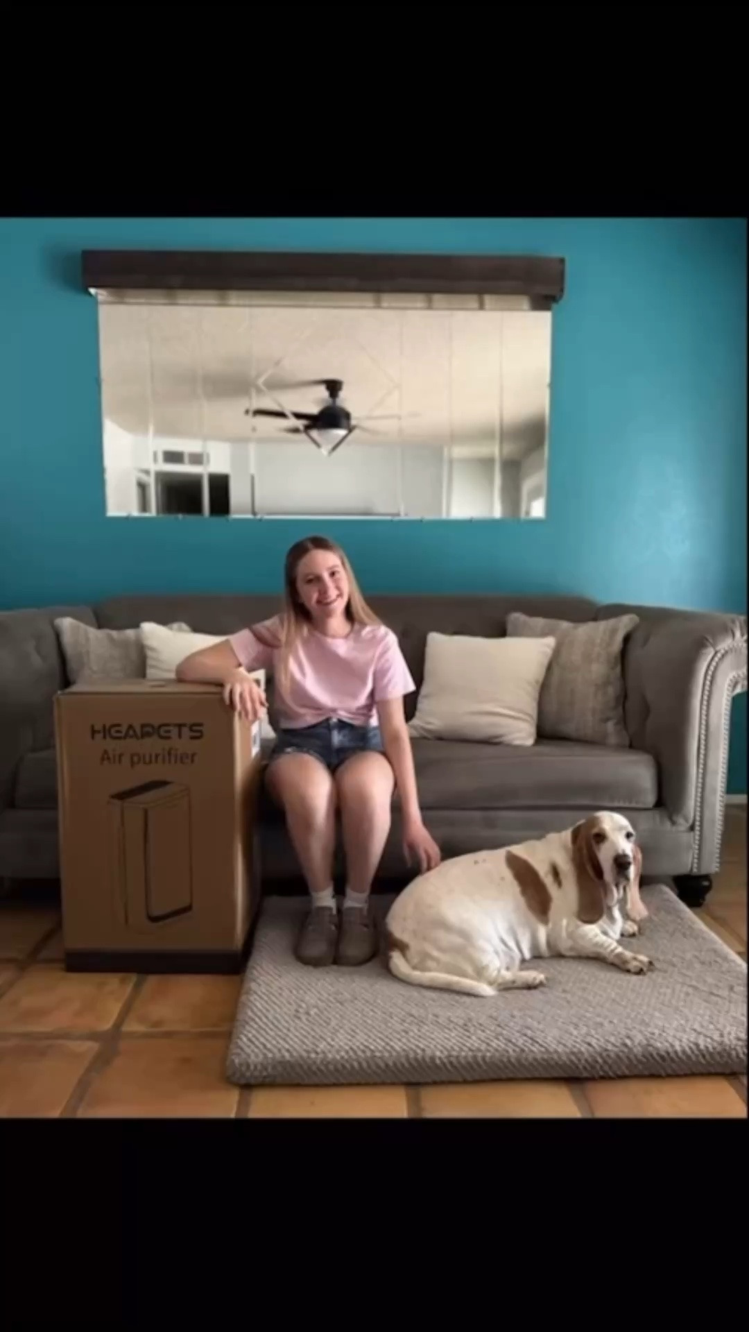 Keeping the air fresh, clean, and pet-hair free 🐾✨ This pet air purifier has been such a game changer for helping with odors, dust, and shedding around the house! Perfect for pet moms who still want their space feeling clean and cozy 🤍🐶

#LTKhome #LTKfinds #PetEssentials #PetAirPurifier #DogMom #CatMom #HomeFavorites #CleanHome #PetFriendlyHome #AmazonFinds #HomeMustHaves #PetOwner #AirPurifier #CozyHome #PetLife

#LTKdayinmylife #LTKHome #LTKSaleAlert
