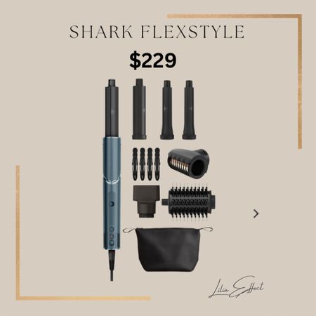 The limited edition Shark FlexStyle is now only $229! This deal is only for today and the inventory is really limited, so it's going to sell out fast. If you want it, grab it now!. The bundle comes with different size barrels, oval brush, frizz fighter, styling concentrator, storage case, and 4 alligator clips. It's a great value and perfect for combating frizz.

Beauty accessories, hairdryer 

#LTKCyberWeek #LTKGiftGuide #LTKHoliday