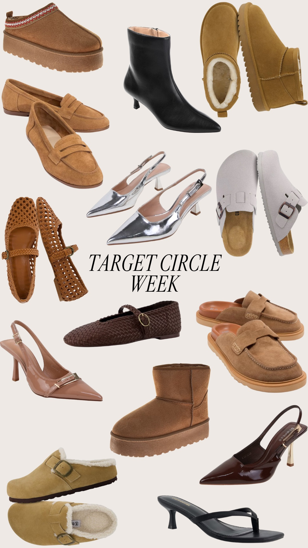 Target Circle Week is here and ends on October 11th! Shop my favorite fashion finds that are on sale! 

Fall fashion
Fall style
Target fashion
Target style
Suede shoes
Mules
Booties
Ballet flats
Kitten heel
Boots
Ugg inspired
Pointed toe heels
Slingback heels
Woven flats
Clogs

#LTKSaleAlert #LTKStyleTip #LTKShoeCrush