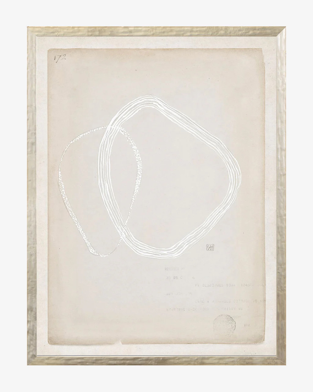 Beige Abstract 1 | McGee & Co.