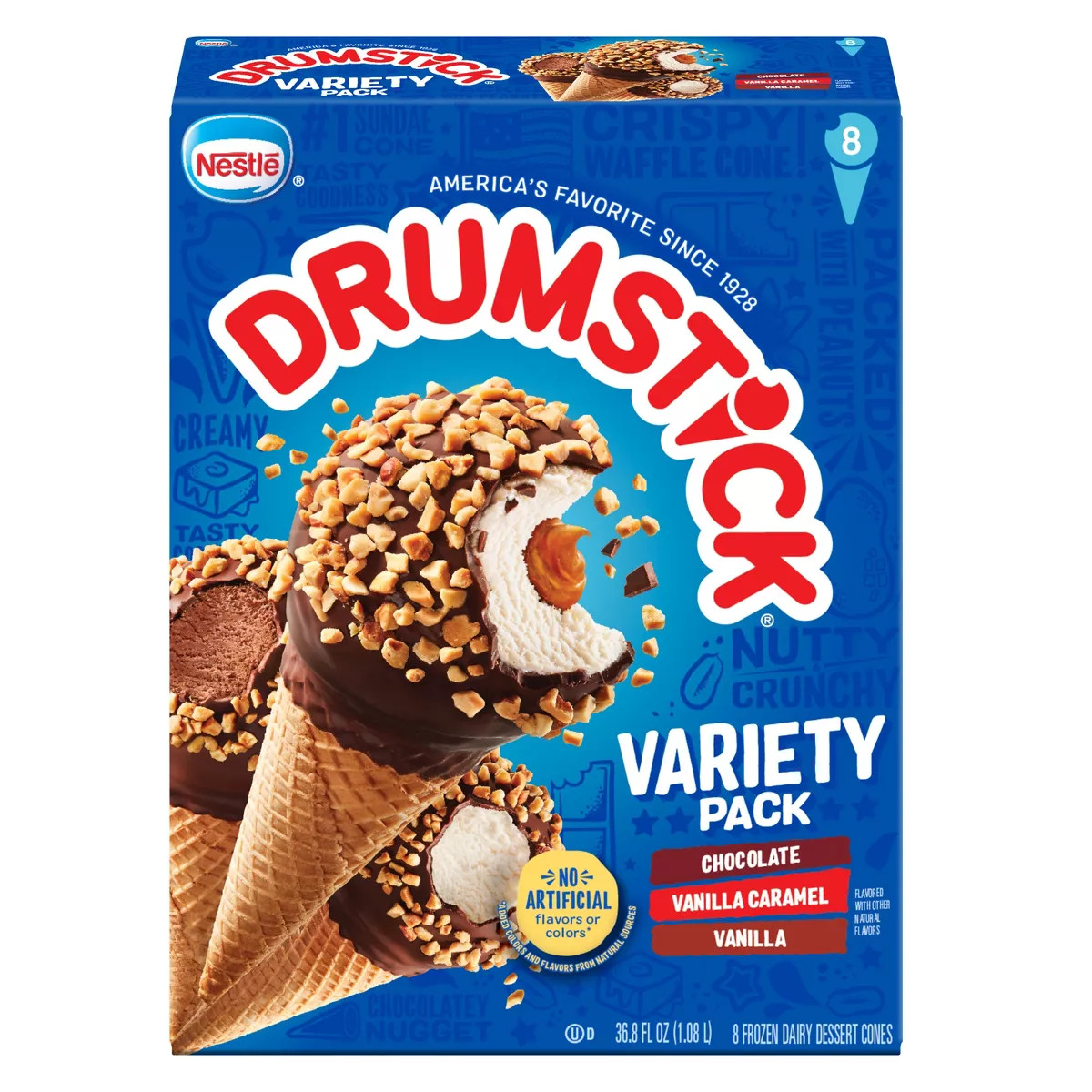 Nestle Drumstick Variety Ice Cream Cones - 8ct | Target