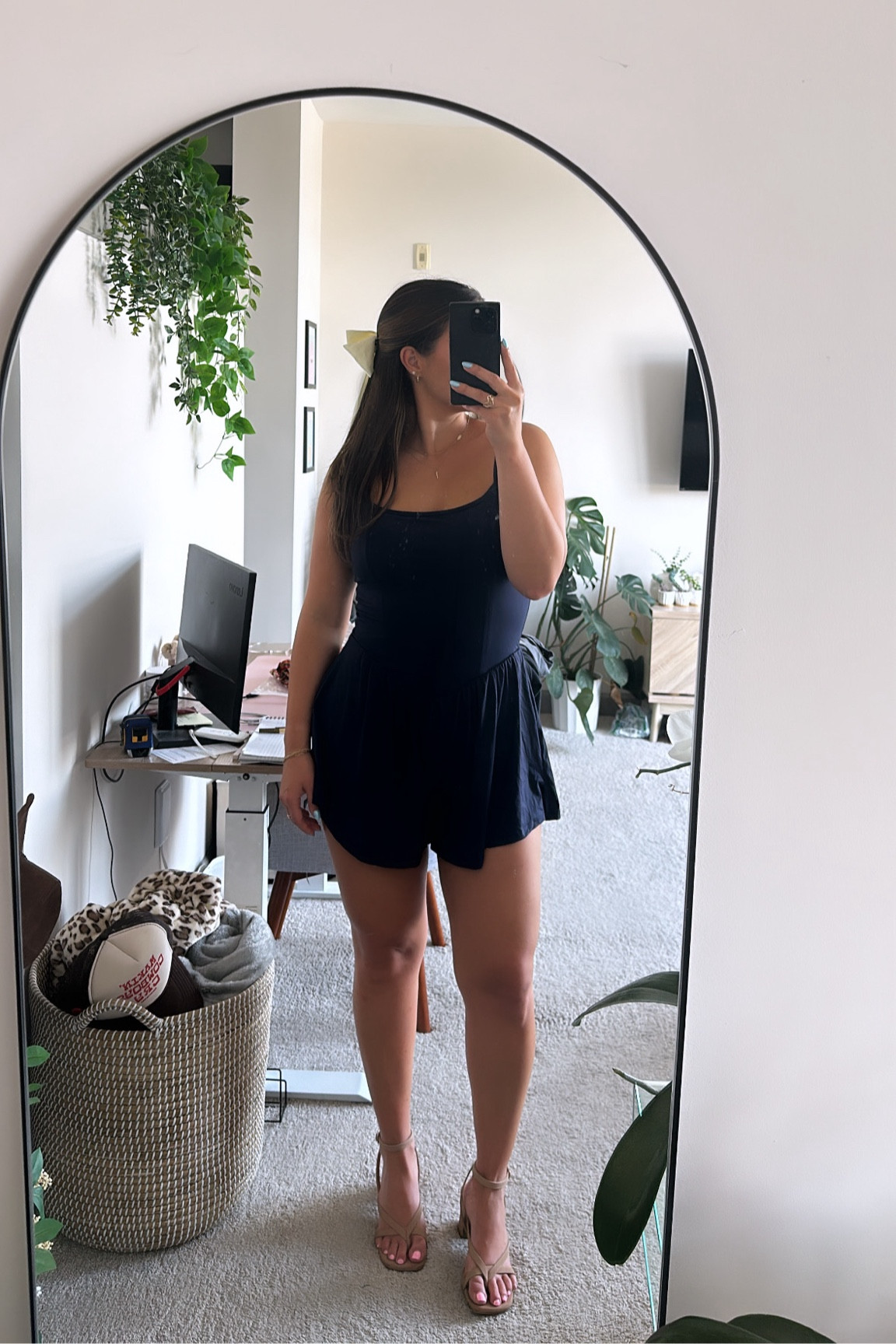 Cutie little summer outfit! This is so comfortable and flattering. I got so many compliments and it took me 3 seconds to put on. My favorite kind of outfits 🤍

#summeroutfit #romper #amazon #hairbow 

#LTKParties #LTKFindsUnder50 #LTKStyleTip