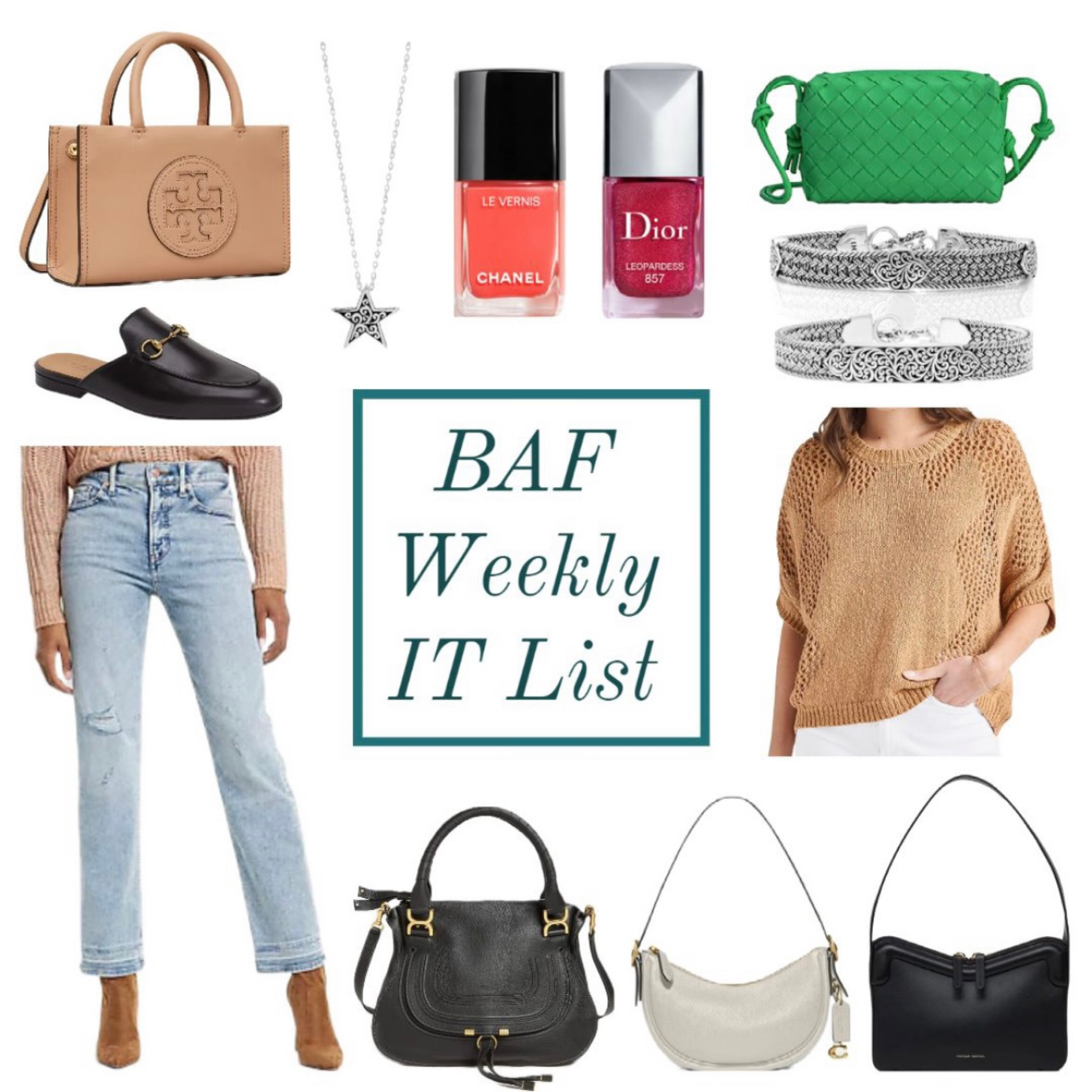 What’s trending for spring right now 💕 straight leg jeans, spring sweaters, spring nail polish, shoulder bags, classic jewelry, and this cute little bio tote! ❤️🌺

#LTKunder100 #LTKitbag #LTKstyletip