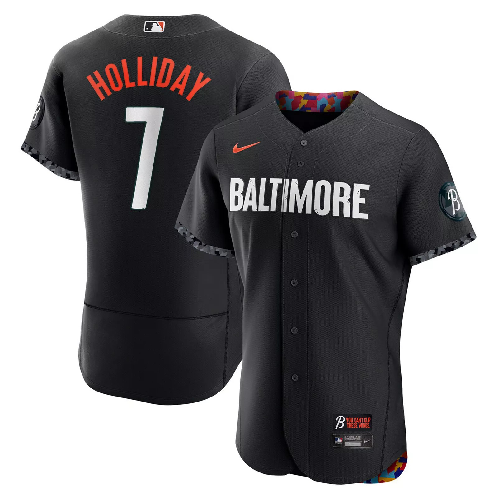 Men's Nike Jackson Holliday Black Baltimore Orioles City Connect Authentic Player Jersey, Size: 40 | Kohl's
