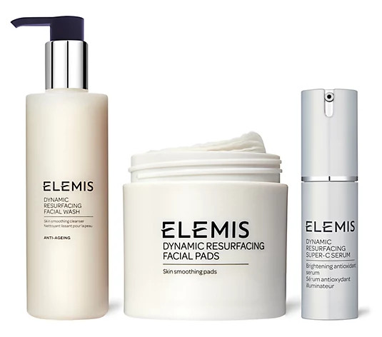 ELEMIS Dynamic Resurfacing Cleanse Tone Treat Cllection | QVC