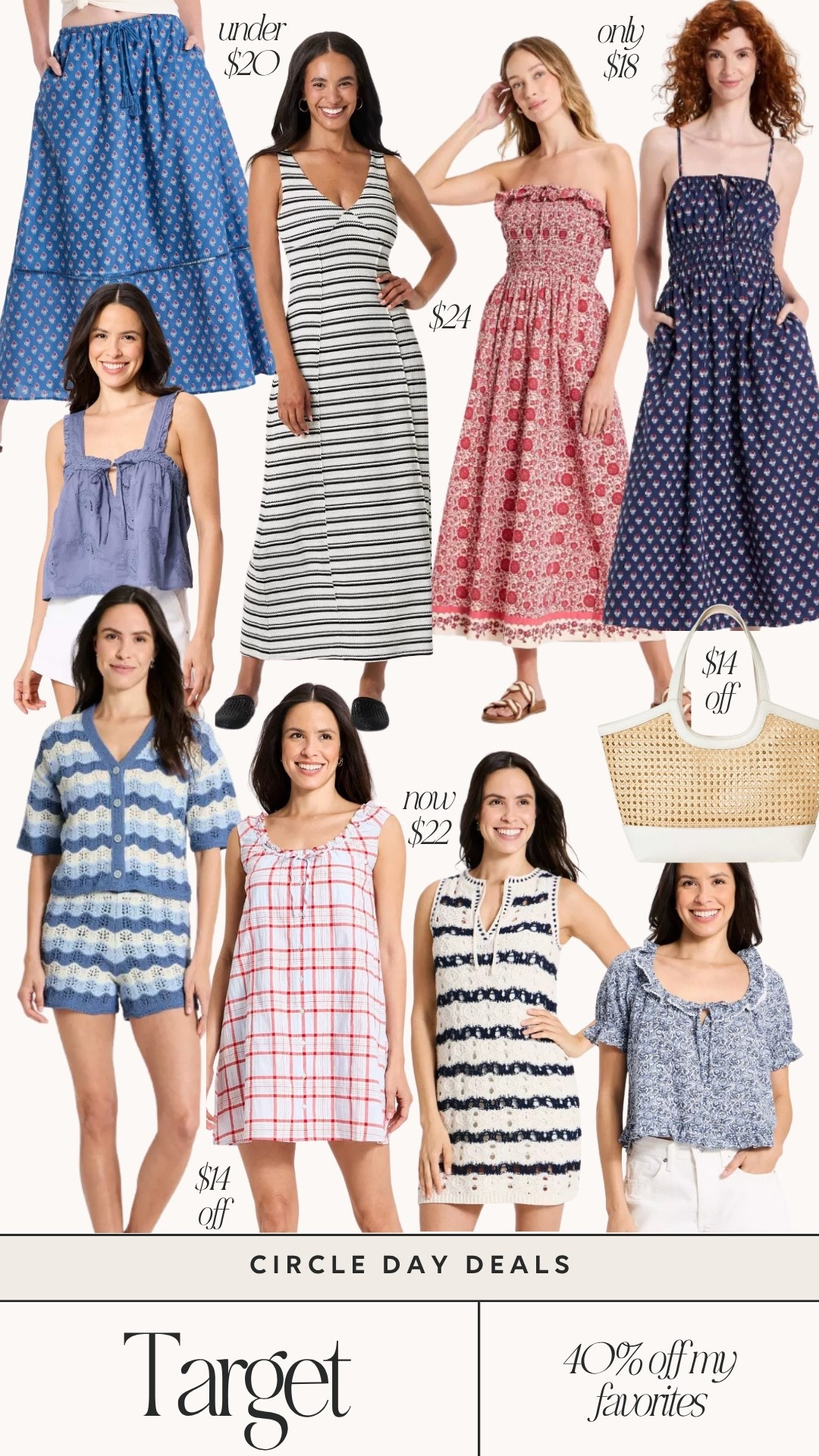 @Target 40% off my recent and most loved tops, dresses, skirts and more! 

 #LTKootd #LTKSaleAlert #LTKSeasonal