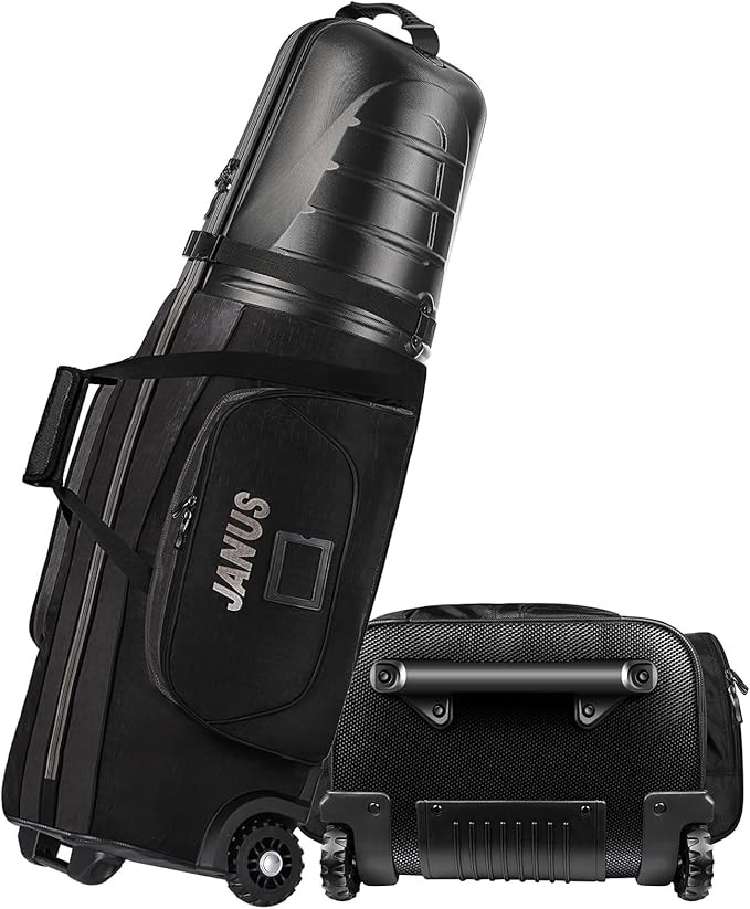 Golf Travel Bags,Golf Travel Bags for Airlines with Wheels,Head ABS Plastic case,Travel Golf Bag,... | Amazon (US)