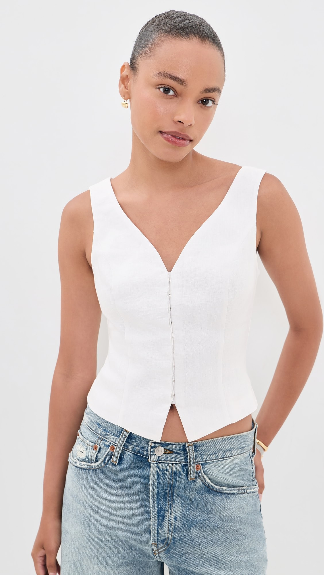 Indie Linen Top | Shopbop
