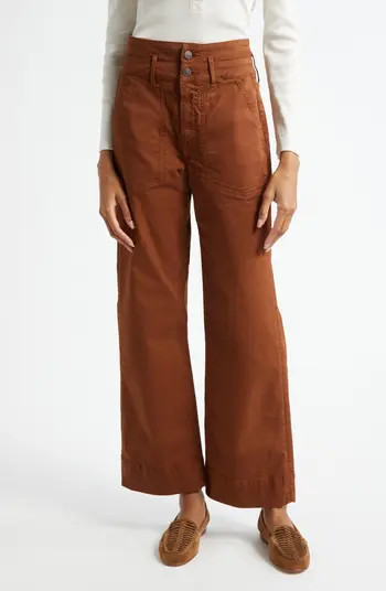 Veronica Beard Hilde Ankle Wide Leg Pants | Nordstrom | Nordstrom