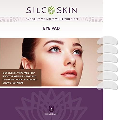 SilcSkin Eye Pads - Overnight Reusable Silicone Face Pads to Smoothe Crow's Feet, Fine Lines, Wri... | Amazon (US)