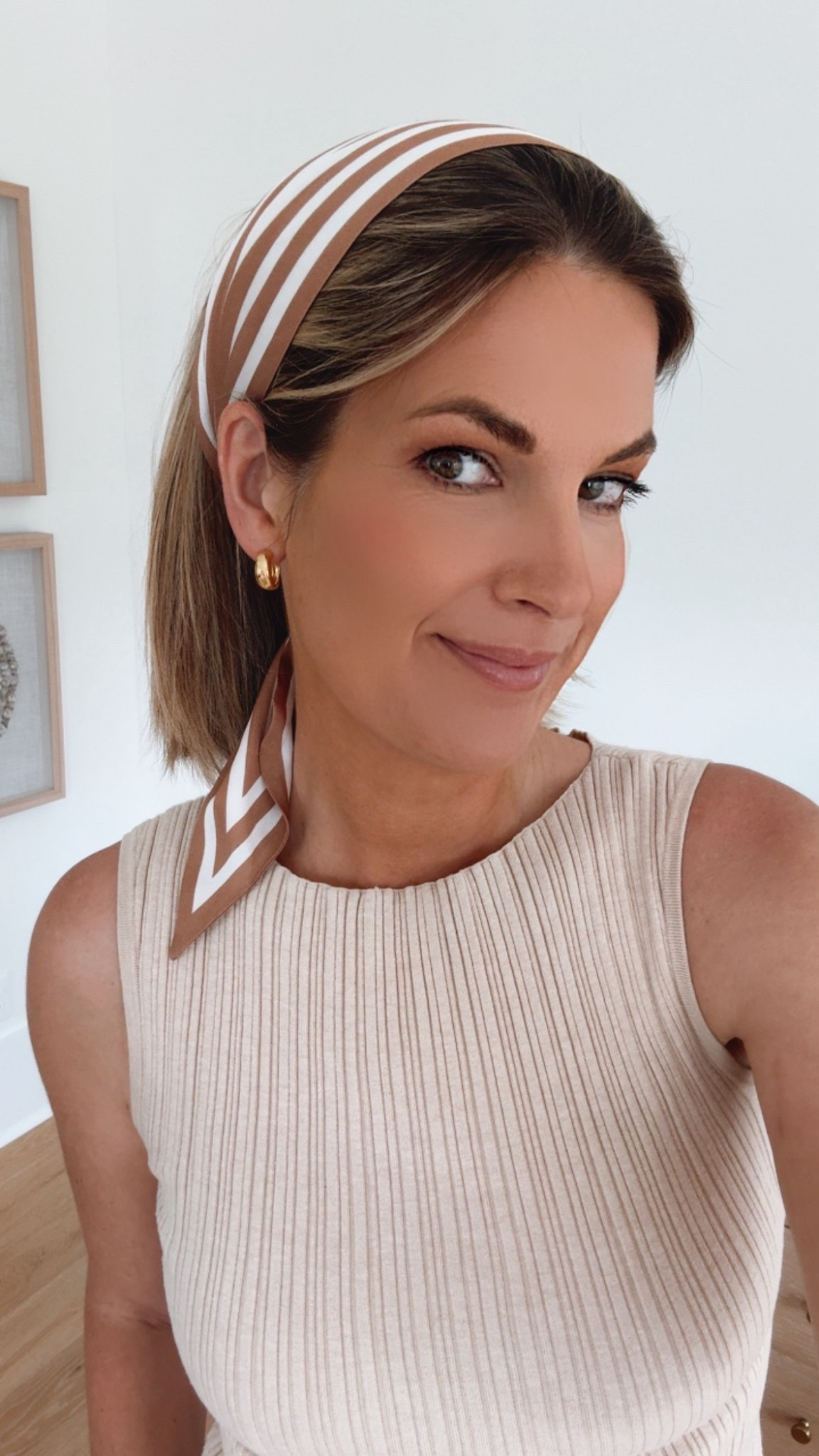 Headband scarf 

#LTKootd #LTKgrwm #LTKOver40