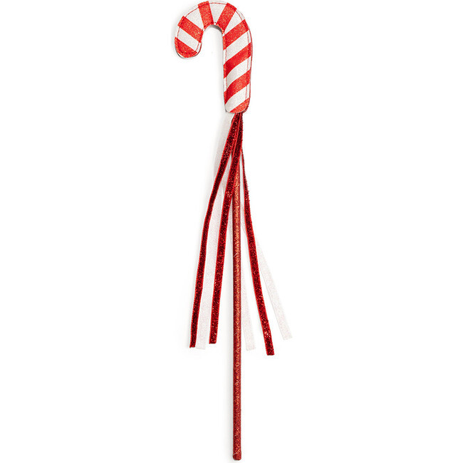 Candy Cane Christmas Wand, Red | Maisonette