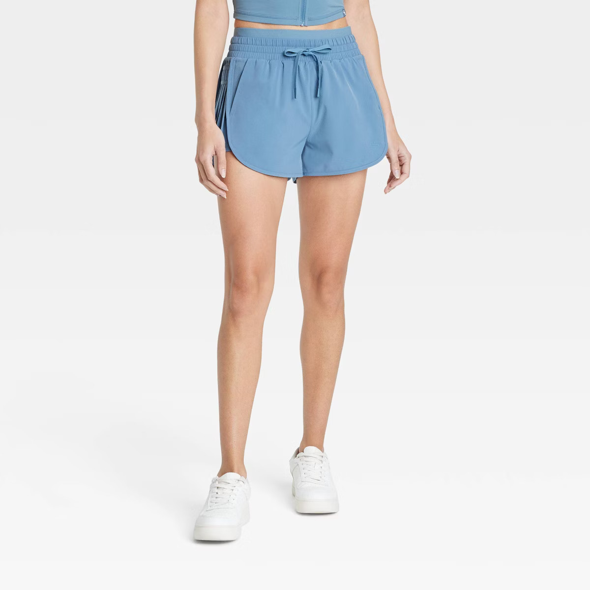 Women's High-Rise Pleated Side Shorts 2.5" - JoyLab™ | Target