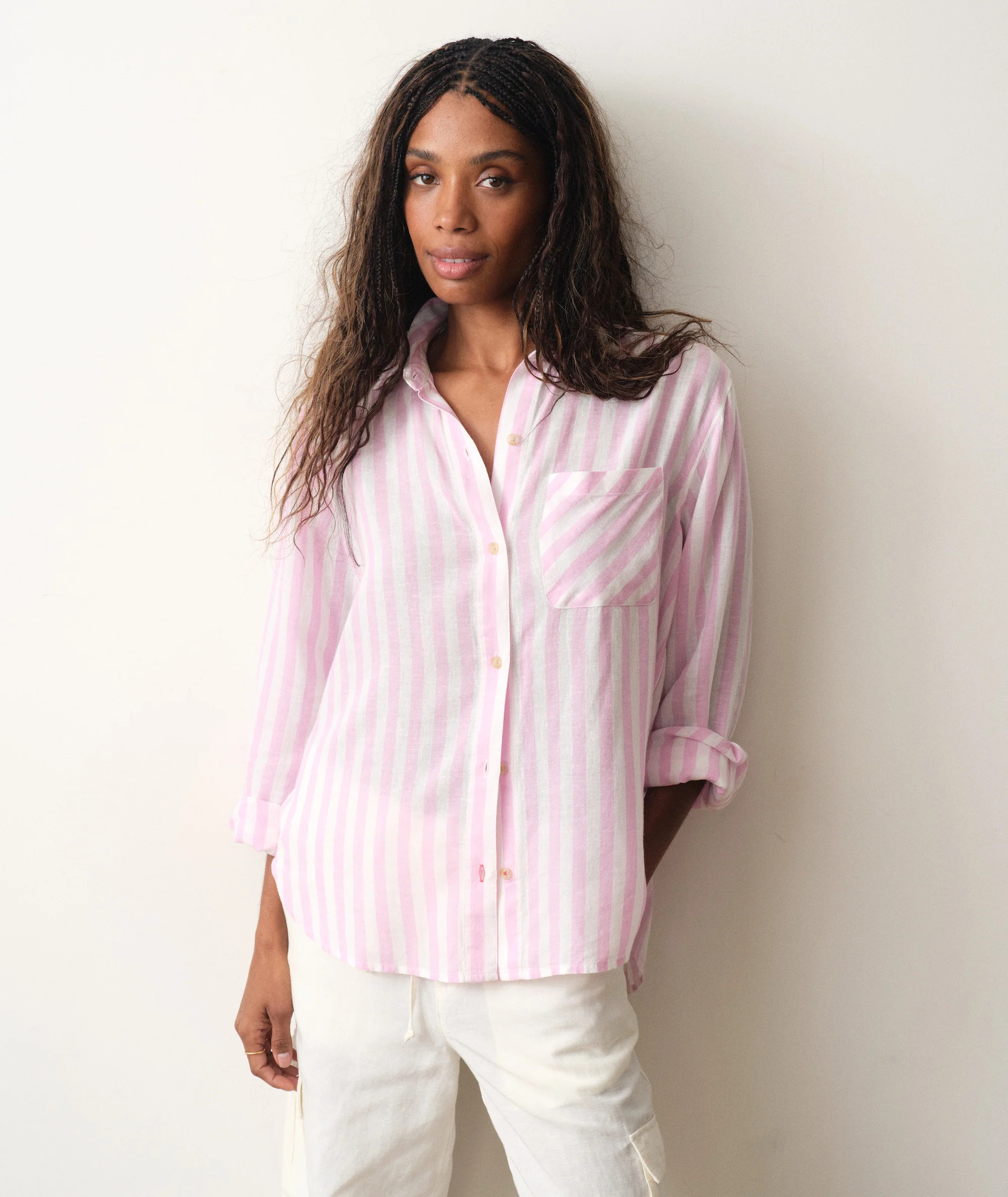 Jane Relaxed Cali Poplin Shirt | Marine Layer
