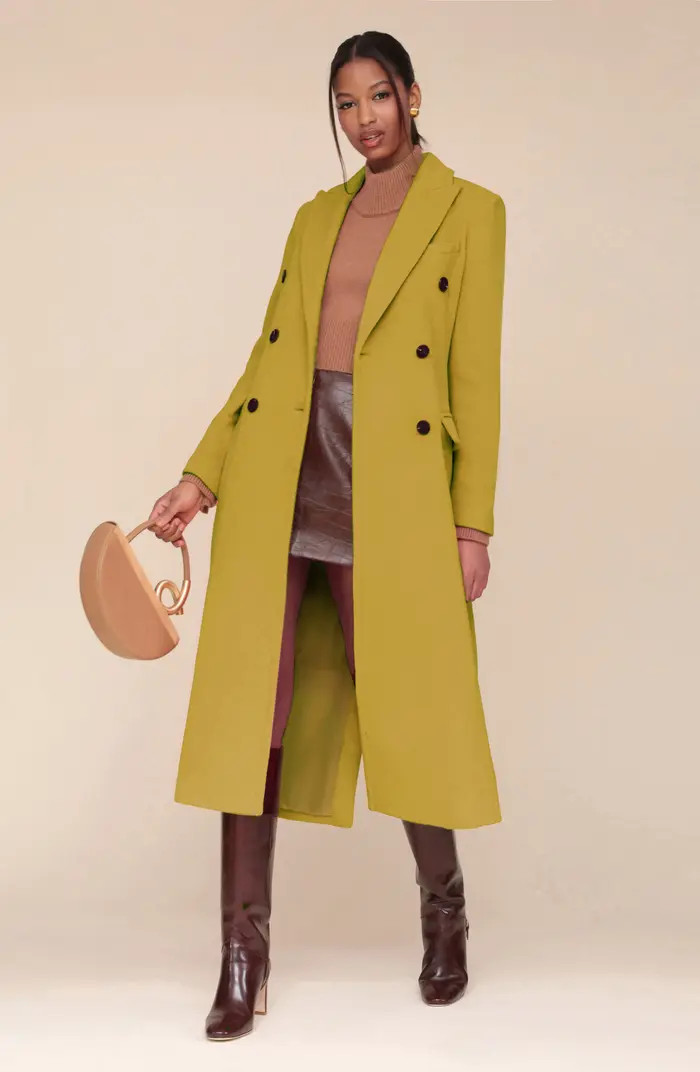 Hourglass Double Breasted Coat | Nordstrom