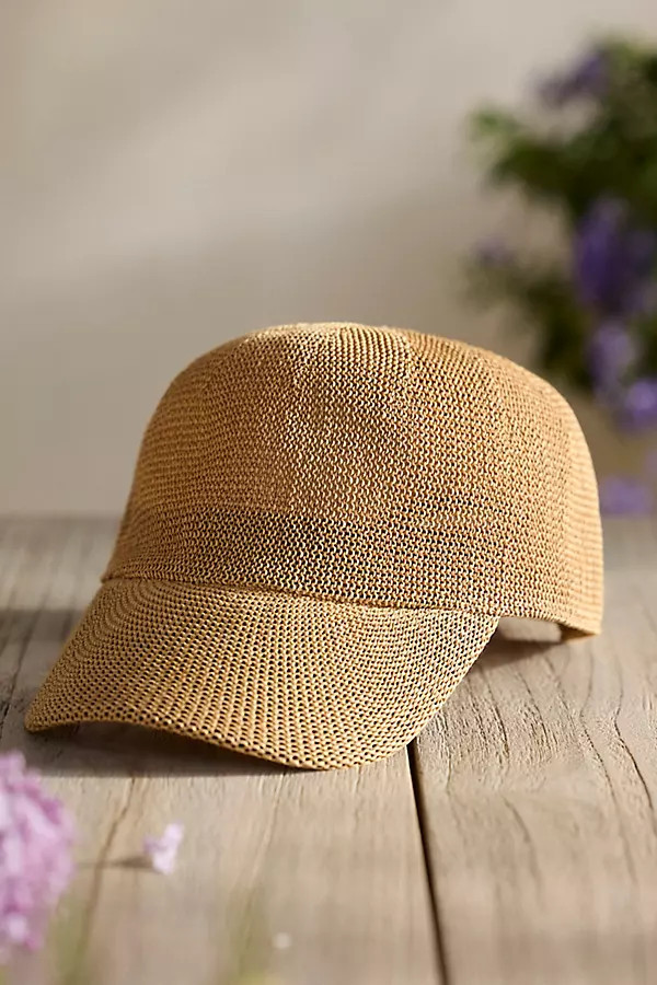 Raffia Baseball Cap | Anthropologie (US)