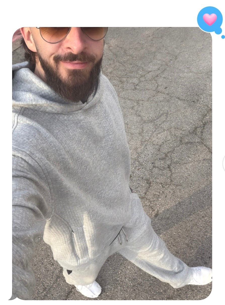 andrews fave sweat set is on sale today with code GIFTSFORYOU - he’s 5’ 10” and wears a medium in the pants and a large in the hoodie!

#LTKGiftGuide #LTKSaleAlert #LTKMens