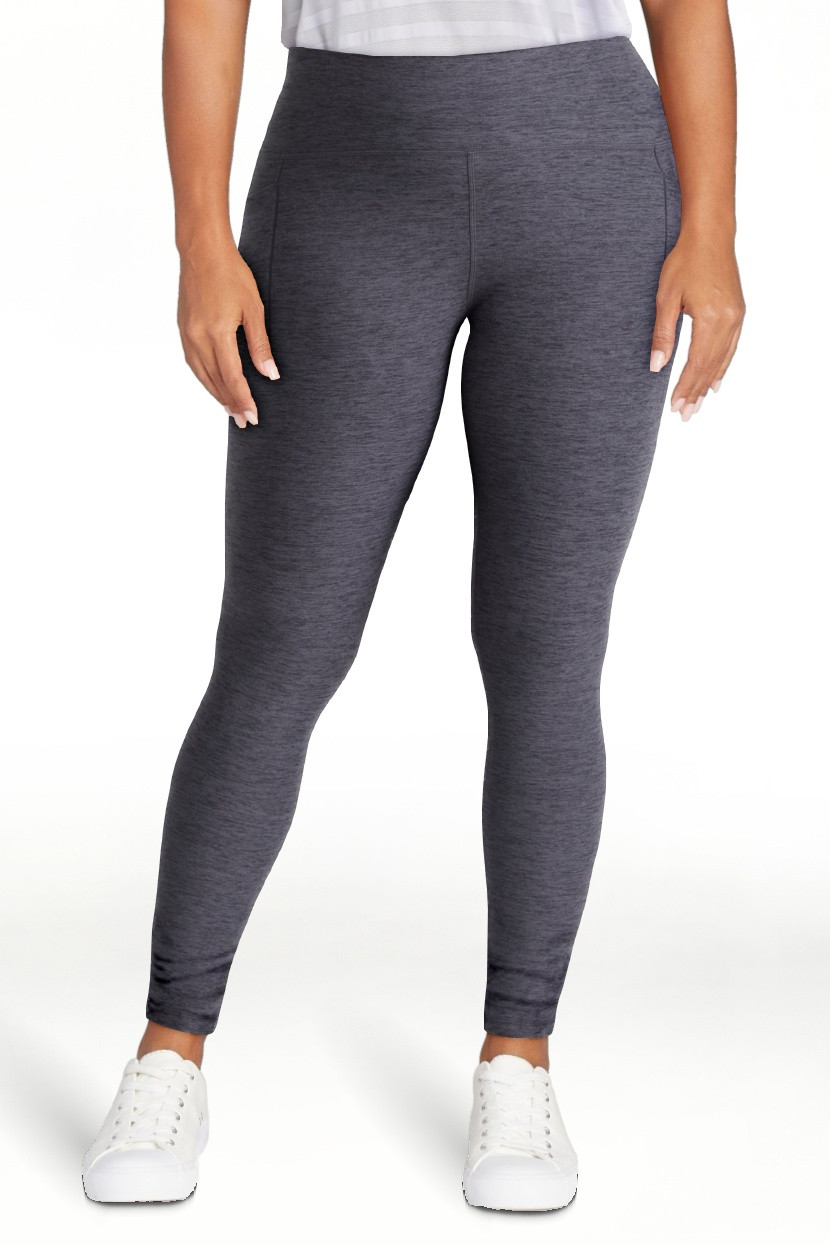 Athletic Works Women's and Women's Plus ButterCore Full Length Leggings with Pockets, Sizes XS-4X | Walmart (US)