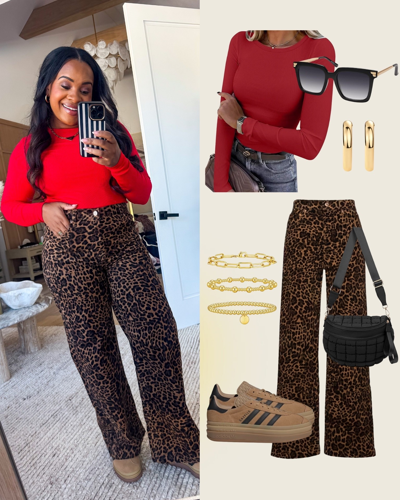 ✨ Leopard moment!! Pants are 40% off + the cutest $20 top = outfit MADE 😍

#LTKFindsUnder50 #LTKFindsUnder100 #LTKSeasonal