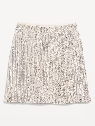 Sequin Mini Skirt | Old Navy (US)