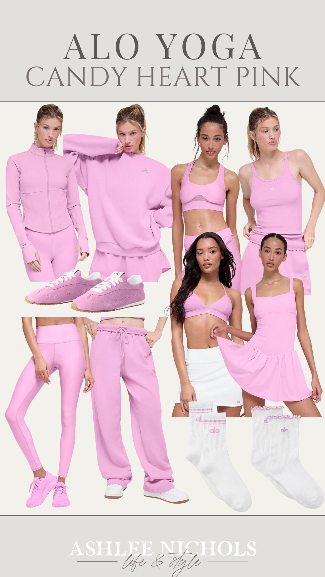 Alo Yoga new candy heart pink 🩷

Athleisure, matching set, sports bra, leggings, activewear 

#LTKSeasonal #LTKActive #LTKfitnessgoals