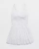 OFFLINE By Aerie Real Me Smocked Flowy Dress | Aerie