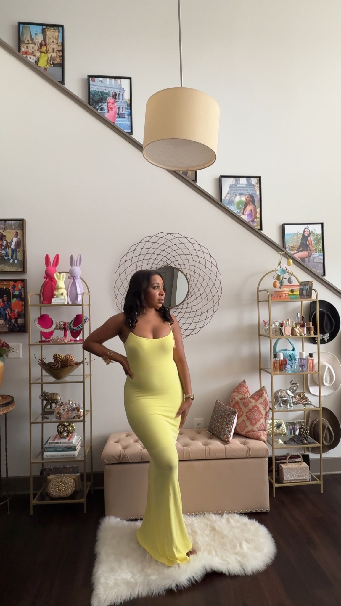 Summer wardrobe must-have that does the work for you 👏🏾 This butter yellow maxi dress is everything 🍋✨ Built-in shapewear for a smooth, snatched fit—and yes, I’m wearing a size medium! Effortless, comfy, and flattering in all the right places. 
#MaxiDressSeason #BuiltInShapewear #Over40Style

#LTKOver40 #LTKU #LTKStyleTip