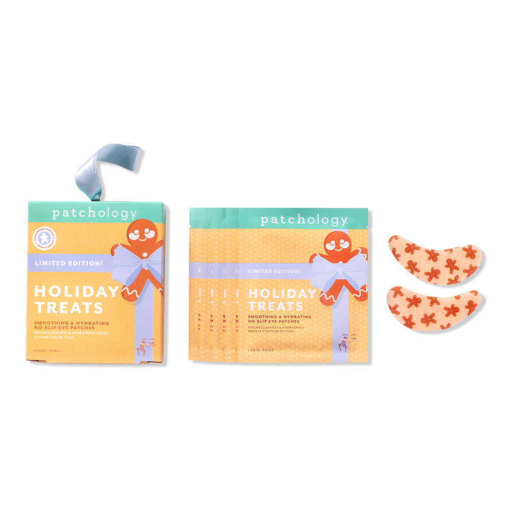 Patchology Holiday Treats Gingerbread-Inspired Hydrating No-Slip Eye Patches | Ulta