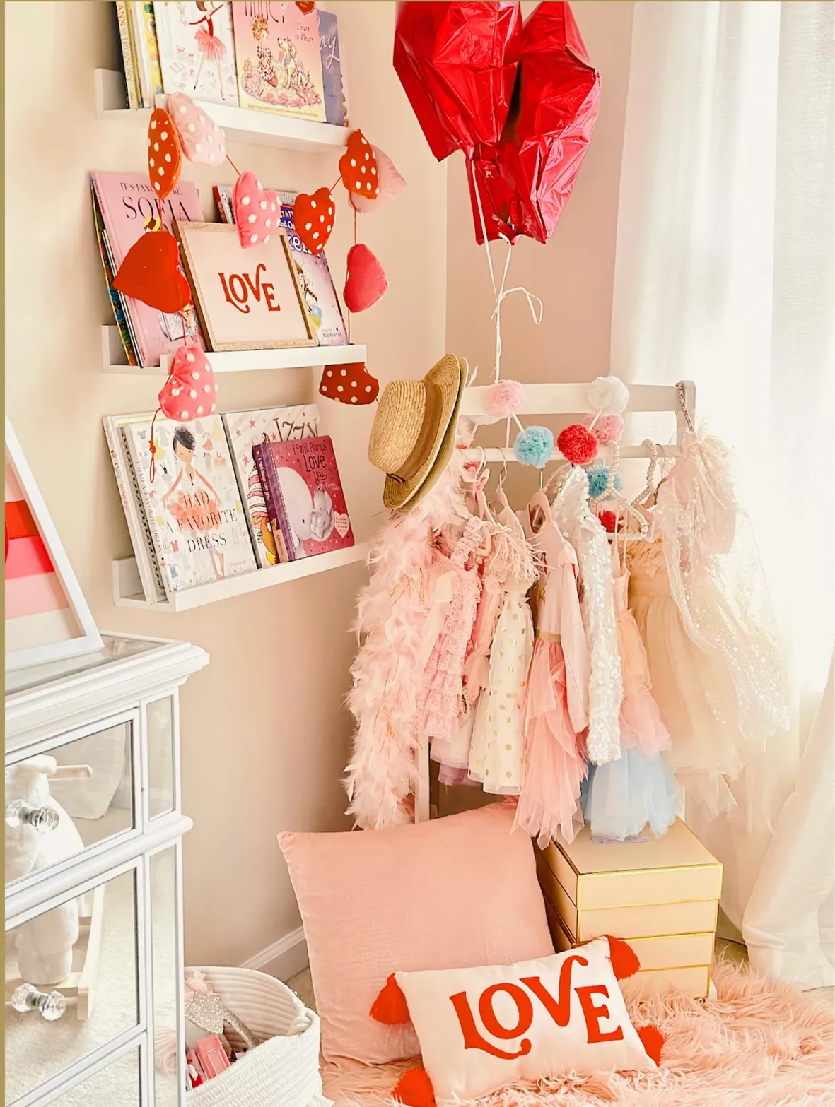 Frenchi Home Furnishing Kids Coat Rack Pink