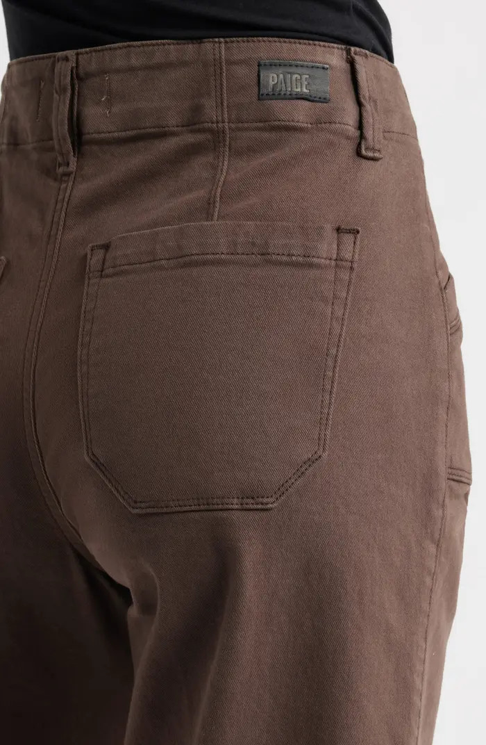 Anessa High Waist Ankle Wide Leg Utility Pants | Nordstrom