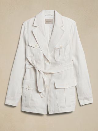 Heritage Expedition Linen Blazer | Banana Republic (US)