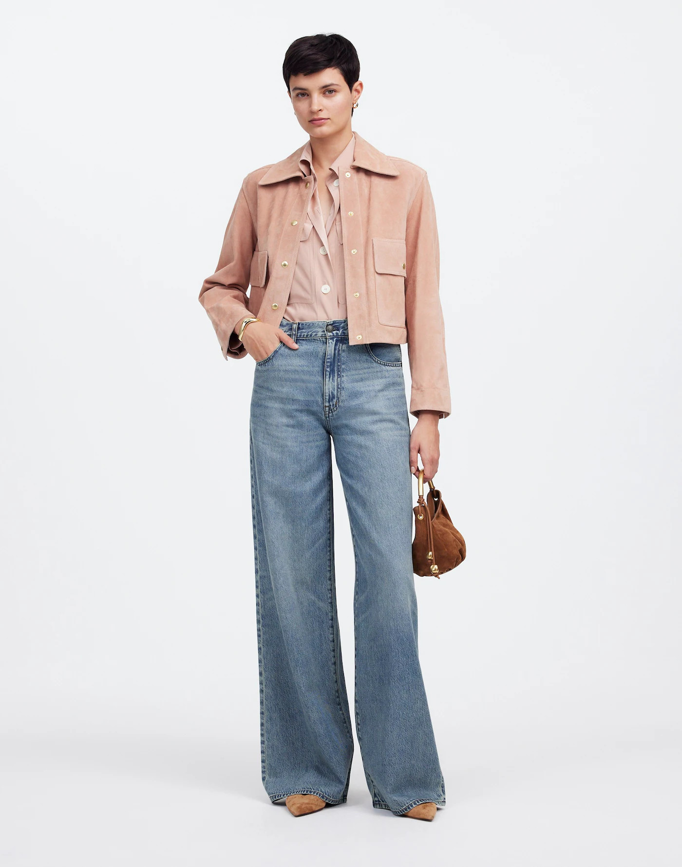 Petite Superwide-Leg Jeans: Airy Denim Edition | Madewell