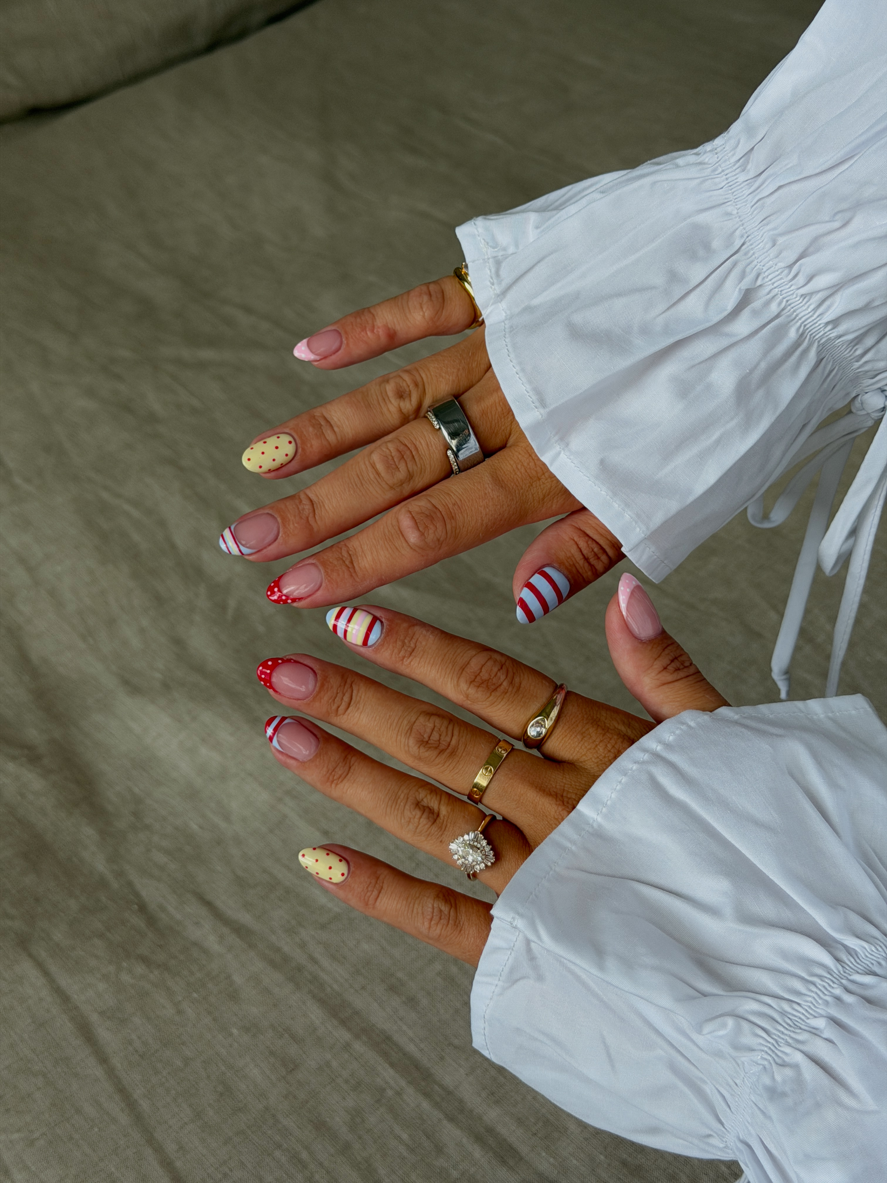 my ring lineup <3  

 
