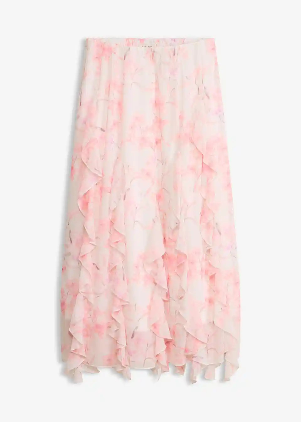 Maxirock aus leichtem Chiffon | Bonprix DE