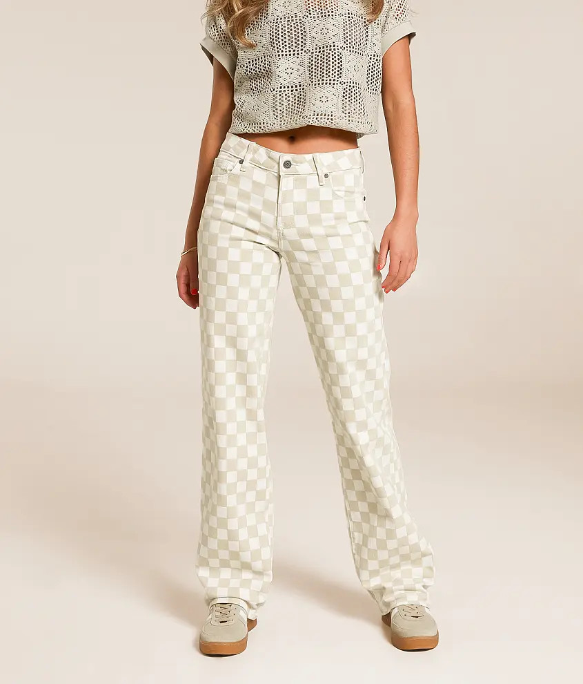 Blake Dad Checkered Stretch Jean | Buckle