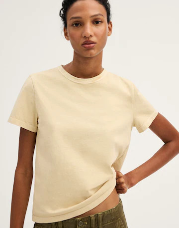 Cotton Perfect Crewneck Tee | Madewell