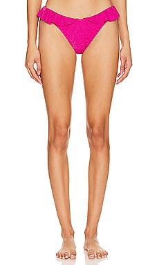 BEACH RIOT Iris Bikini Bottom in Fuchsia Peony from Revolve.com | Revolve Clothing (Global)