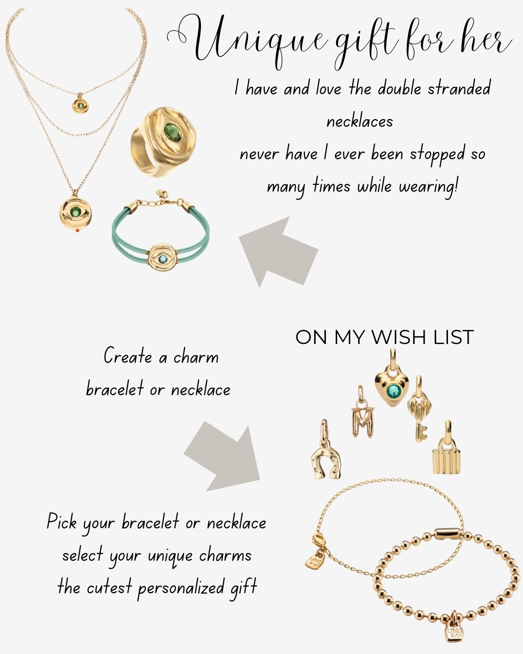 Unique and personalized gift for her with @unode50 

#LTKGiftGuide #LTKHoliday