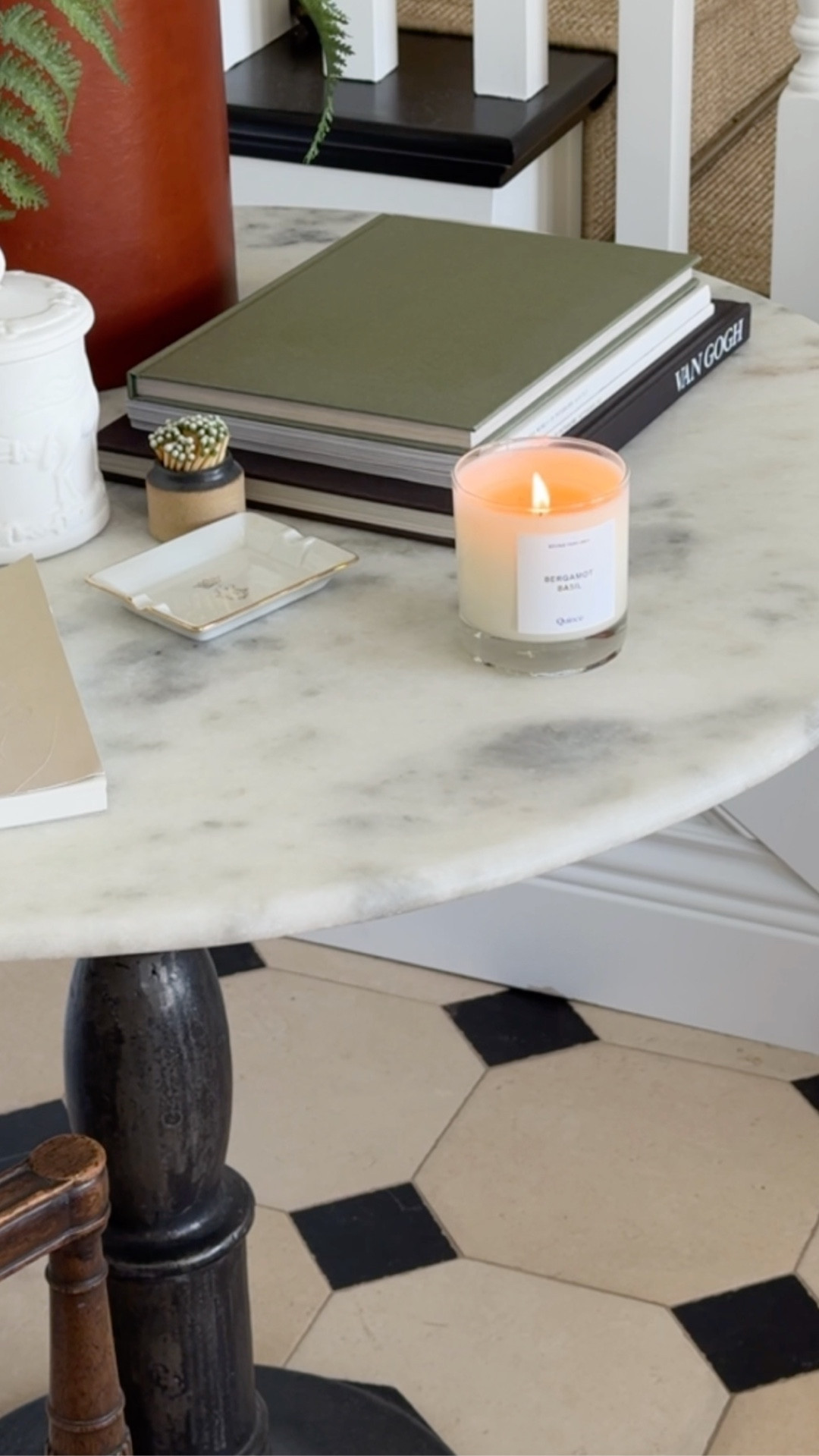 Burning on repeat... bergamot basil! I can't get enough of this candle.

#LTKHome