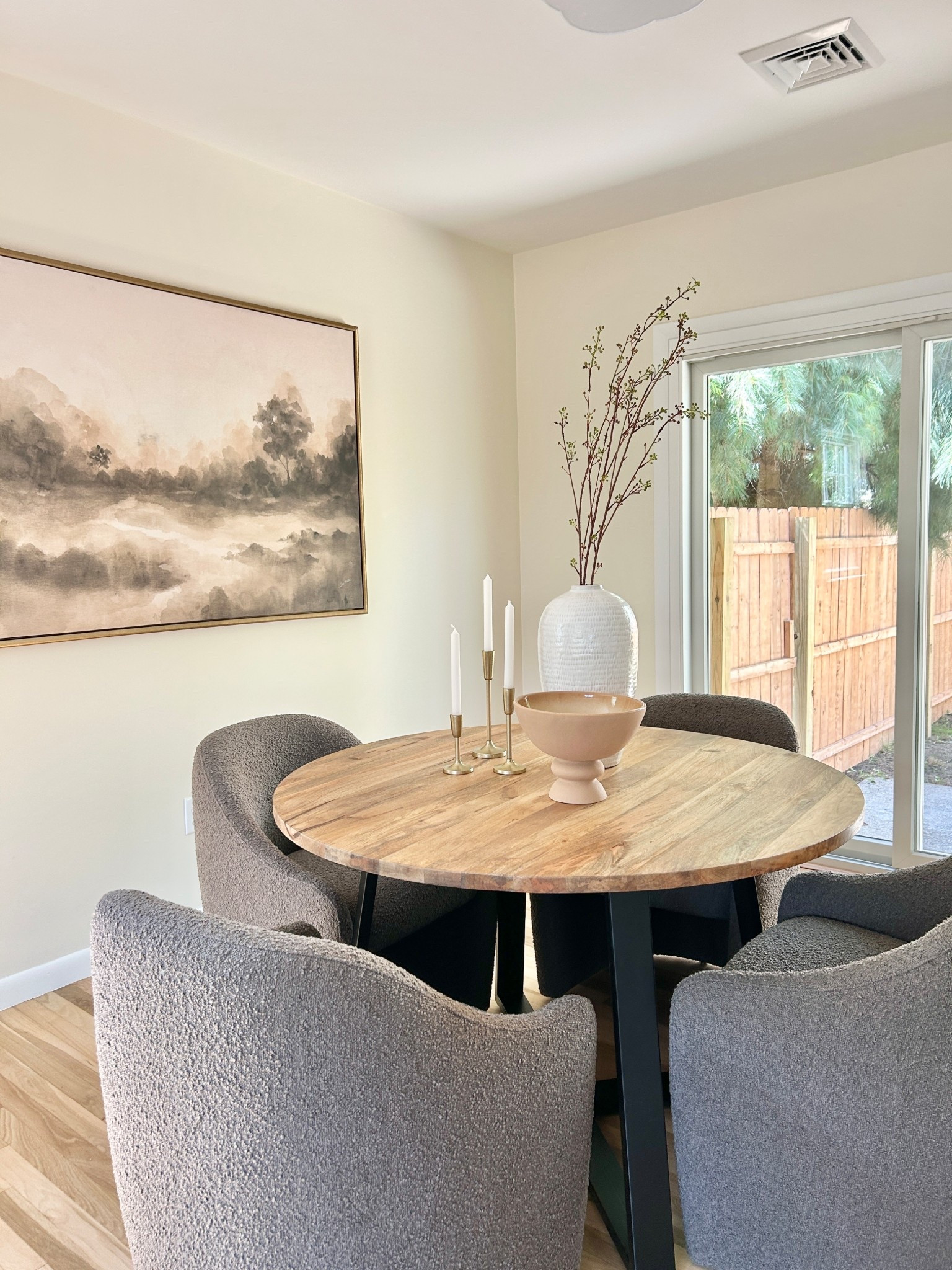 Modern organic dining room.

#diningtable #diningchairs

#LTKHome
