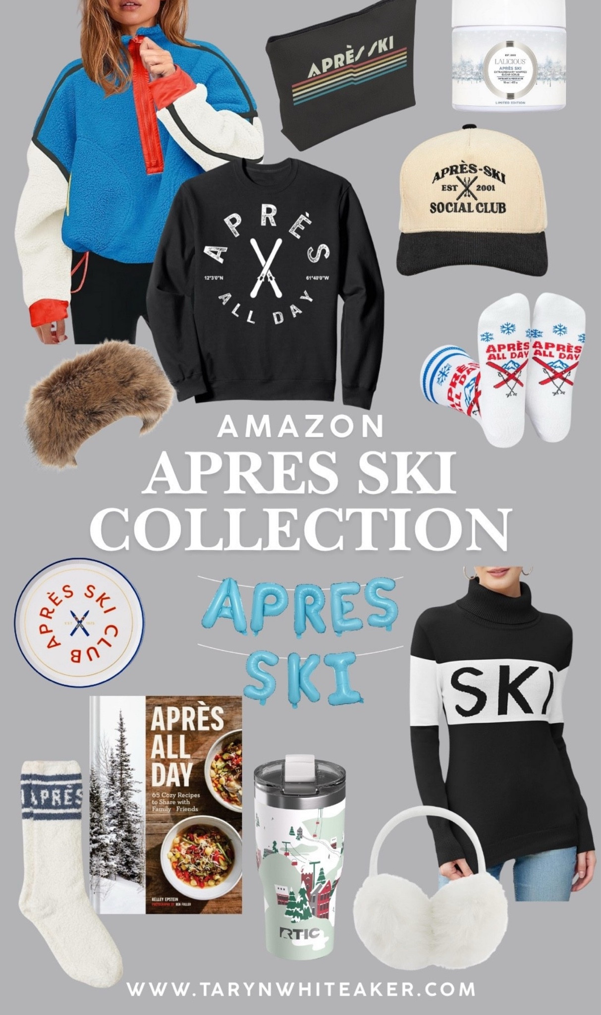 All the cozy Amazon après ski finds in one place. Après ski outfits, winter lounge wear, graphic sweatshirts, cold weather accessories, cozy socks, winter mugs, and ski trip essentials.

#LTKSeasonal #LTKHoliday #LTKU