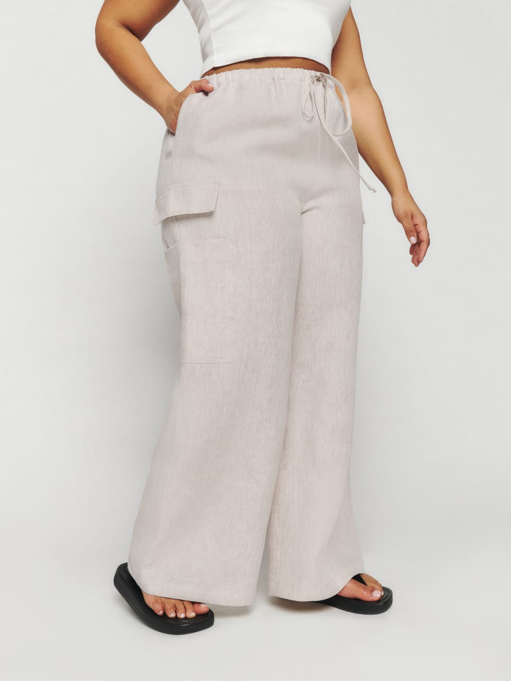 Ethan Linen Pant Es | Reformation (Global)