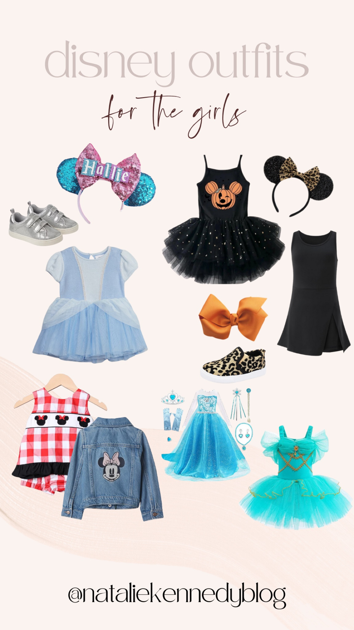 All the outfits for the girls from our Disney trip!