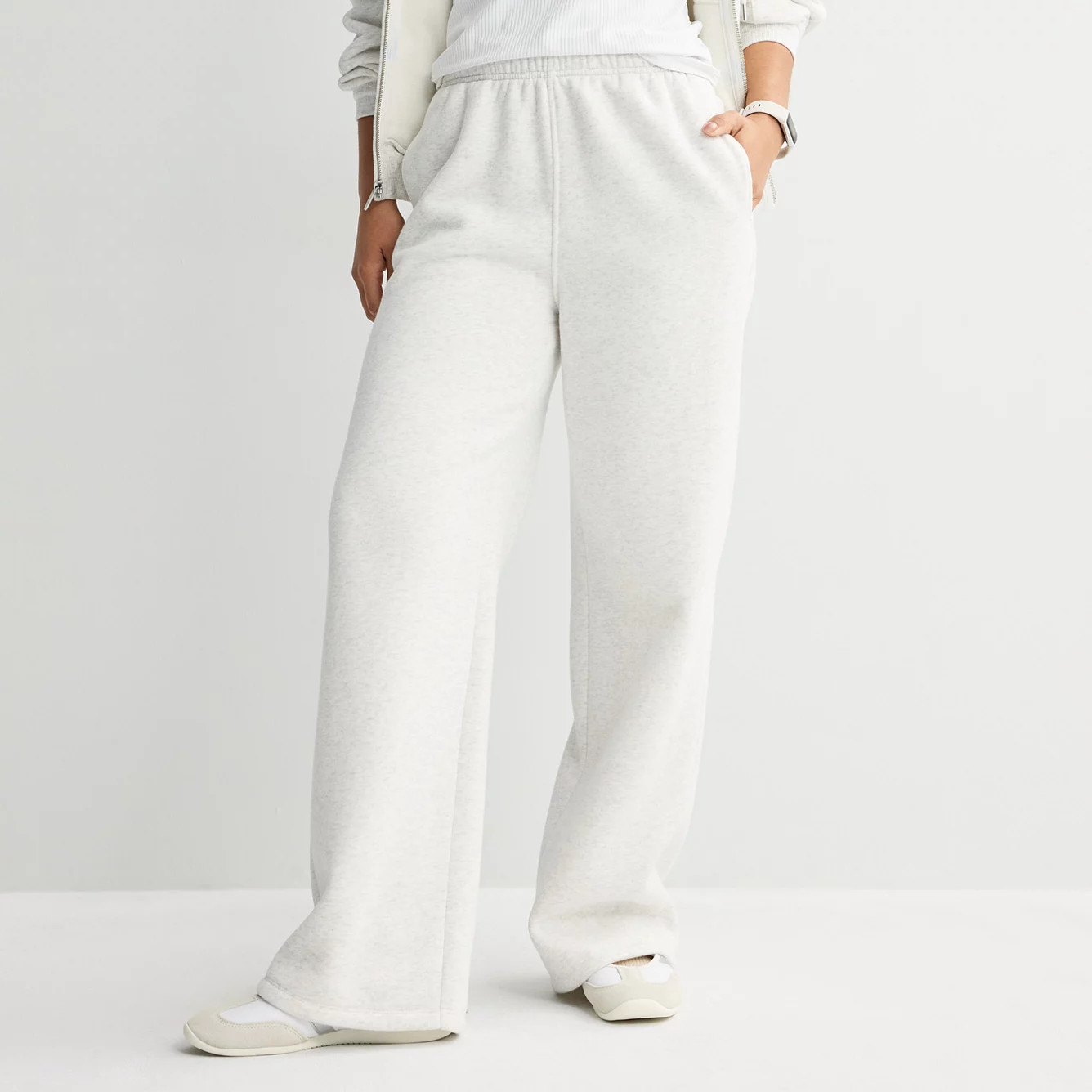 Women's FLX Embrace Fleece Straight Leg Pants | Kohl's