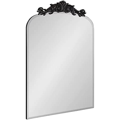 Kate and Laurel Arendahl Ornate Traditional Arched Mirror, 24 x 36, Bronze, Decorative Baroque St... | Amazon (US)