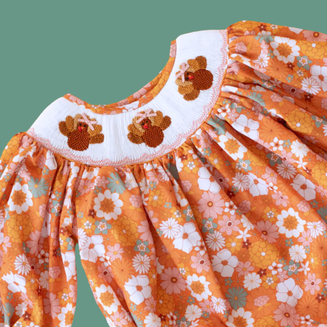 Turkey Dress | Mini Pearl Co.