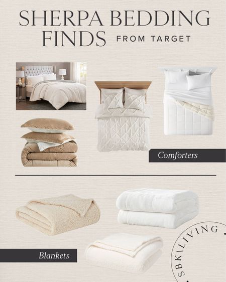 H O M E \ Sherpa bedding finds from Target! Make your bedroom extra cozy this fall and winter with these beauties!

Home decor 

#LTKunder100 #LTKhome