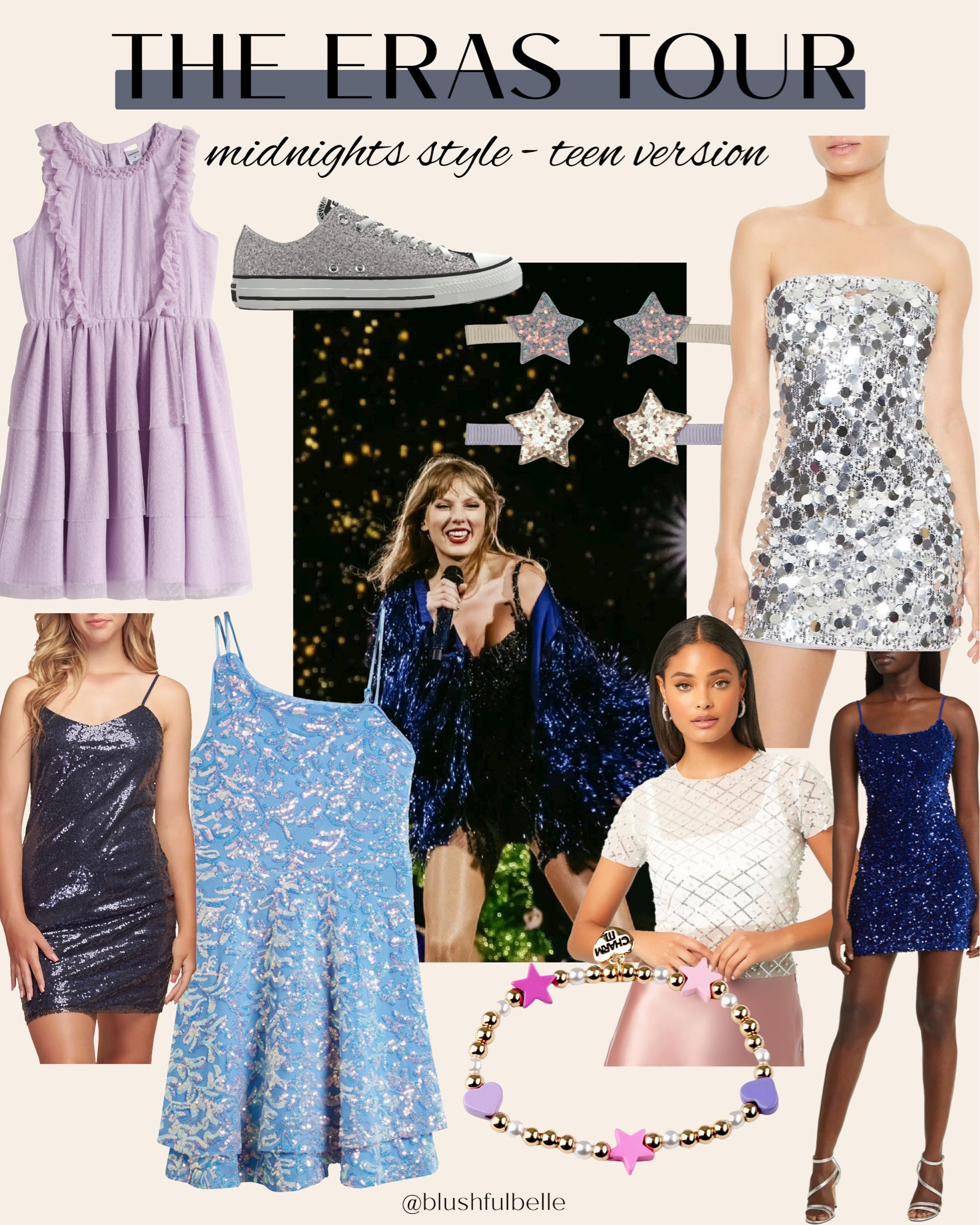 Midnights outfits for teens ✨ Taylor Swift The Eras Tour. You can make the whole place shimmer! 

#LTKStyleTip #LTKParties