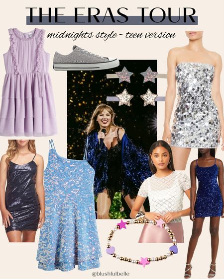 Midnights outfits for teens ✨ Taylor Swift The Eras Tour. You can make the whole place shimmer! 

#LTKStyleTip #LTKParties